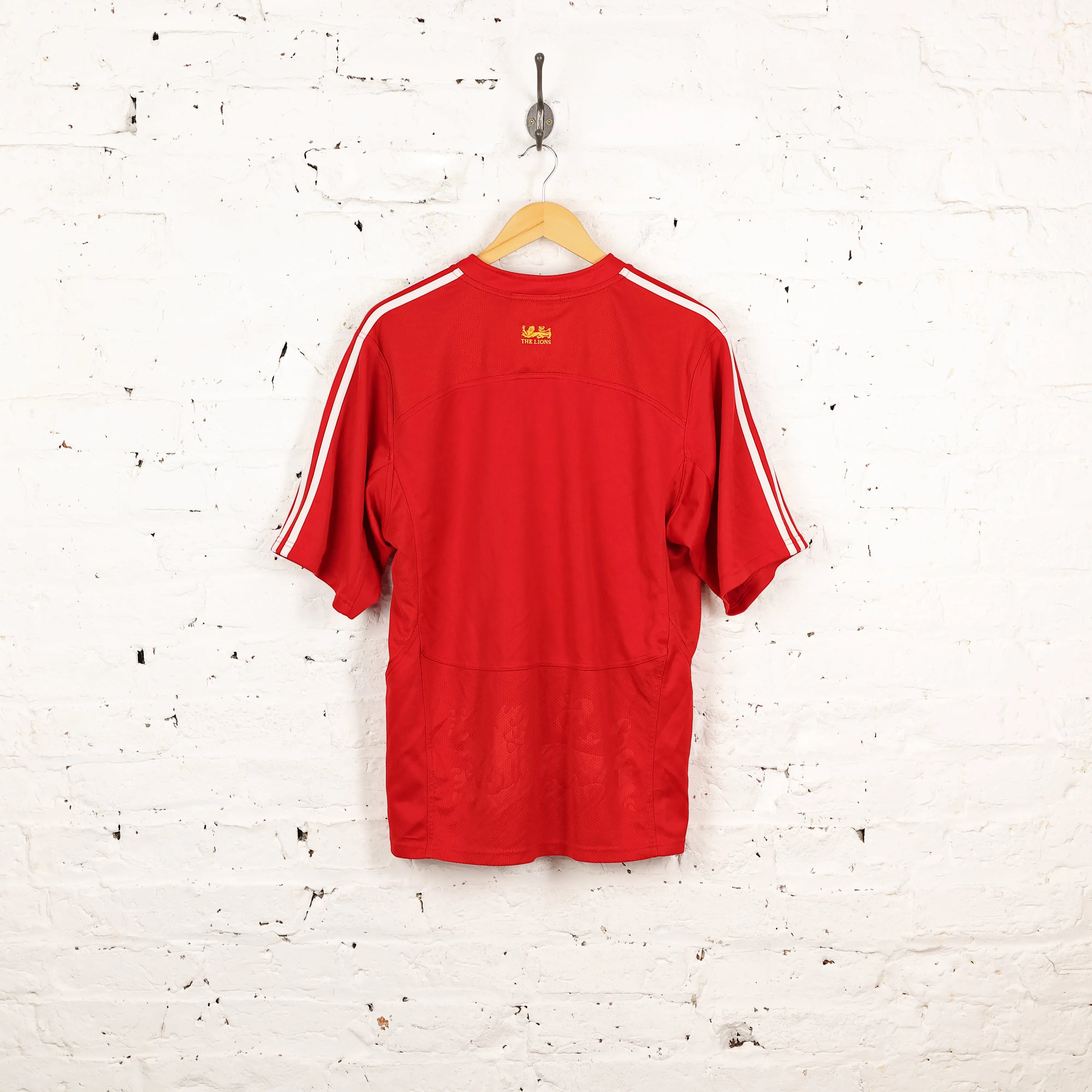 British and Irish Lions 2009 Tour Adidas Rugby Shirt - Red - L