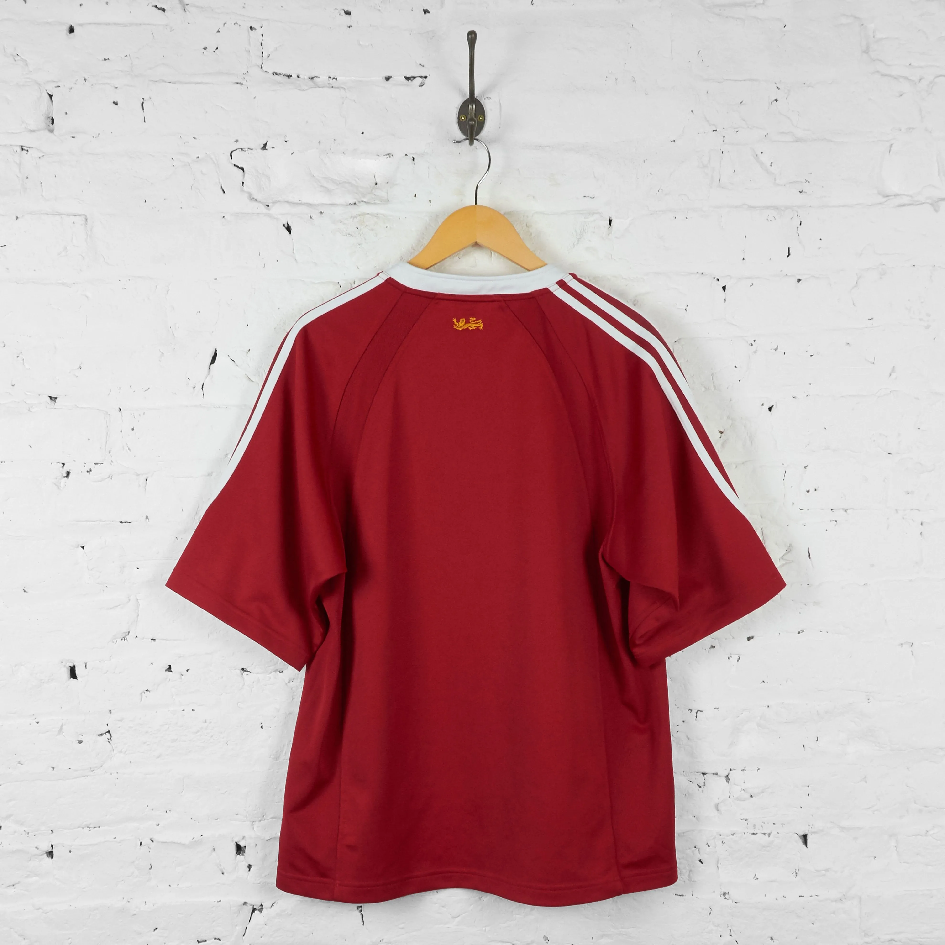 British and Irish Lions Adidas 2005 Tour Rugby Shirt - Red - L