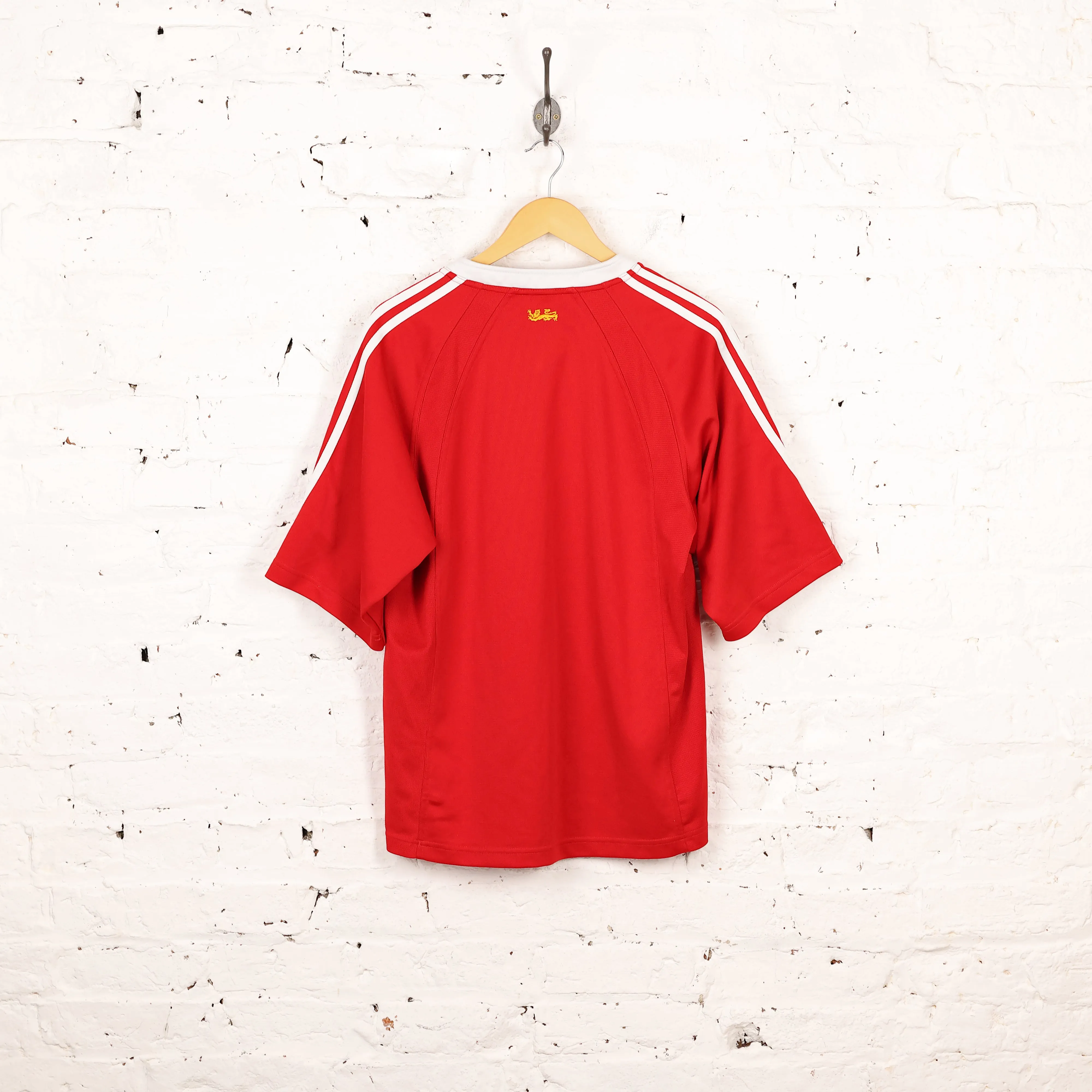 British and Irish Lions Adidas Rugby Shirt - Red - M