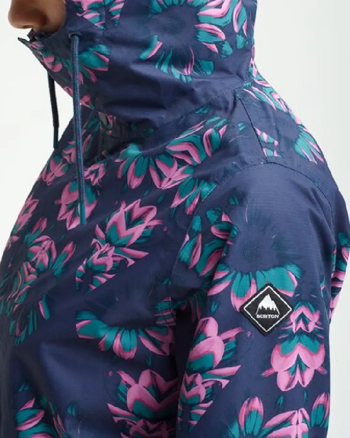 Burton Womens Sadie Rain Jacket - Dress Blue Stylus - 2020 (L)