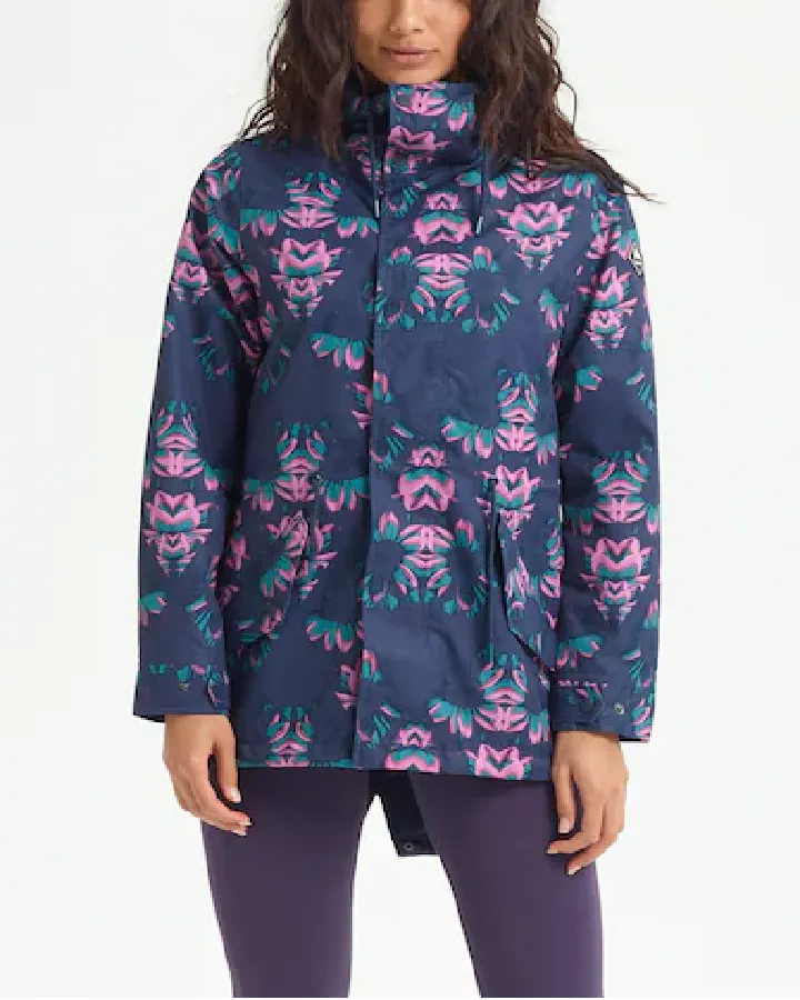 Burton Womens Sadie Rain Jacket - Dress Blue Stylus - 2020 (L)