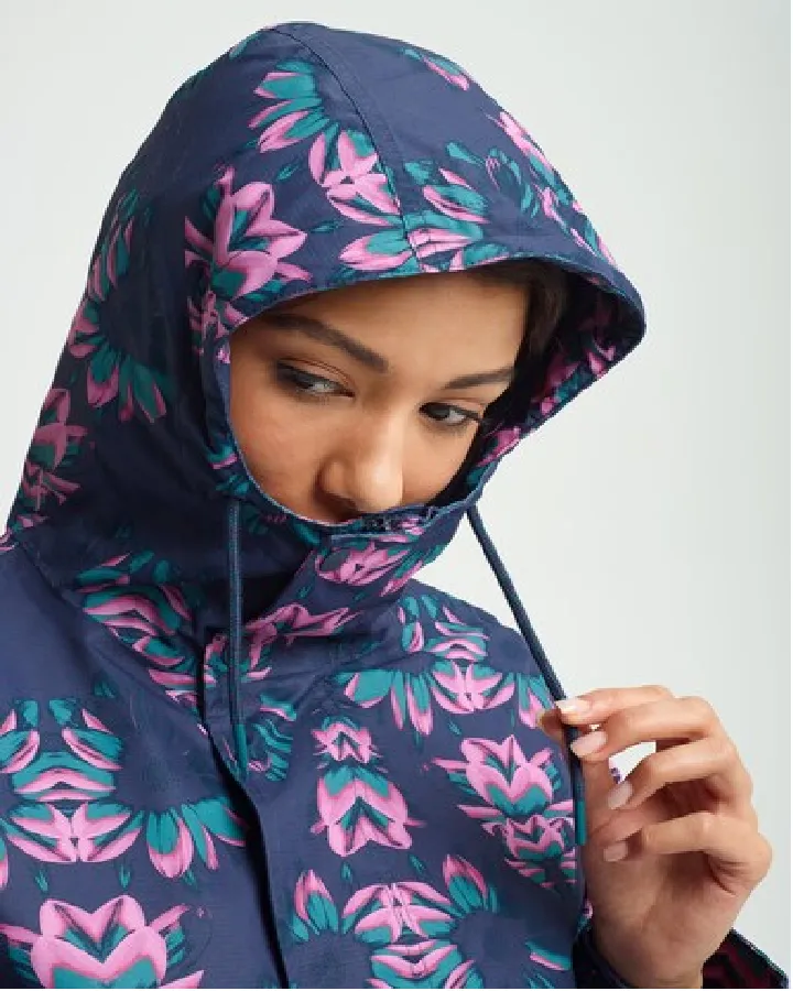 Burton Womens Sadie Rain Jacket - Dress Blue Stylus - 2020 (L)
