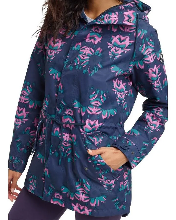 Burton Womens Sadie Rain Jacket - Dress Blue Stylus - 2020 (L)