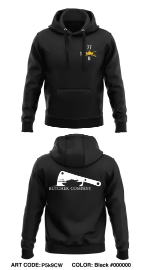 Butcher Co, 1-77 AR Core Men's Hooded Performance Sweatshirt - P5k9CW