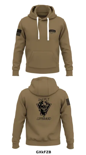 C Co 1-167th Store 1  Core Men's Hooded Performance Sweatshirt - GXkFZB