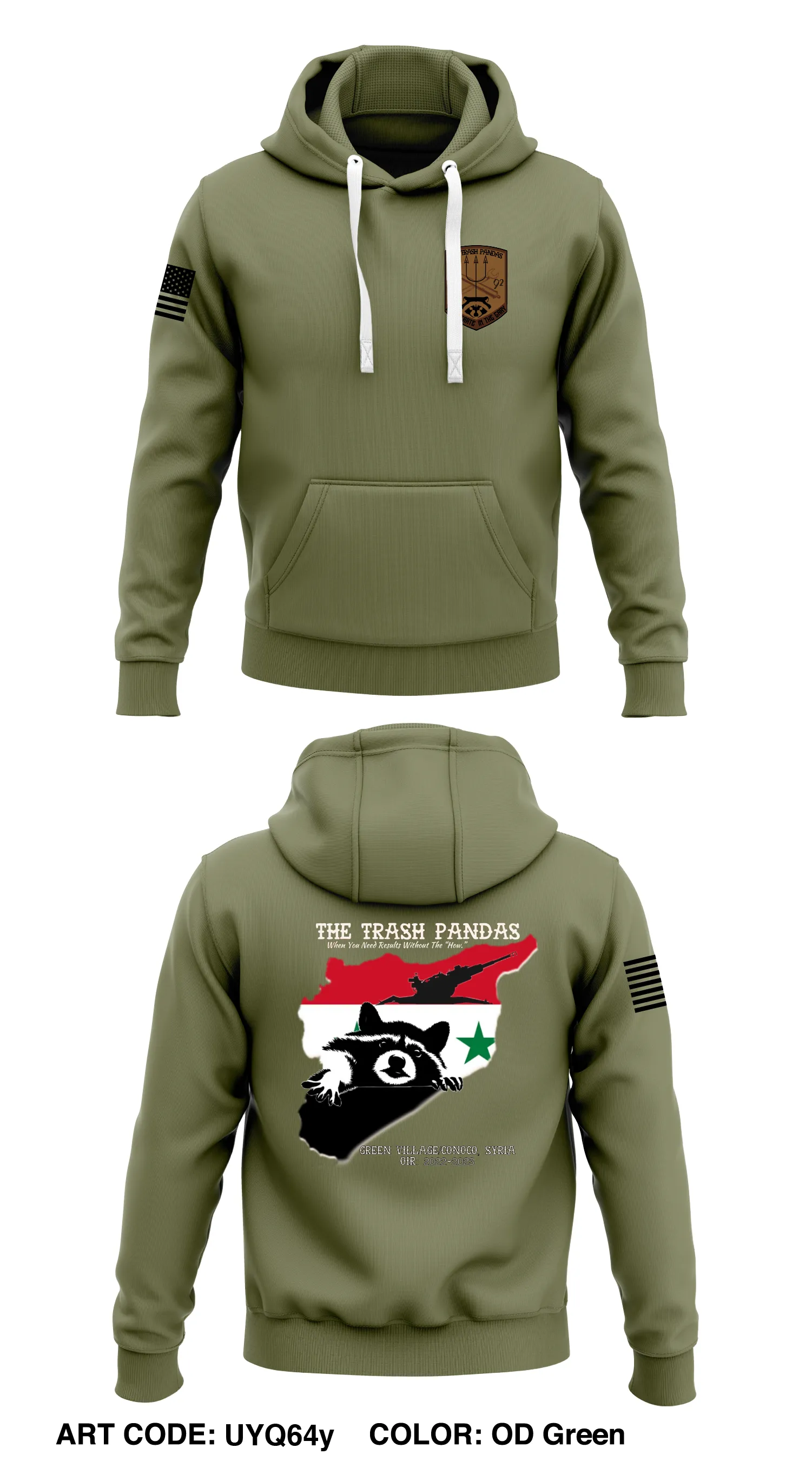 C134 OIR Limited  Core Men's Hooded Performance Sweatshirt - UYQ64y