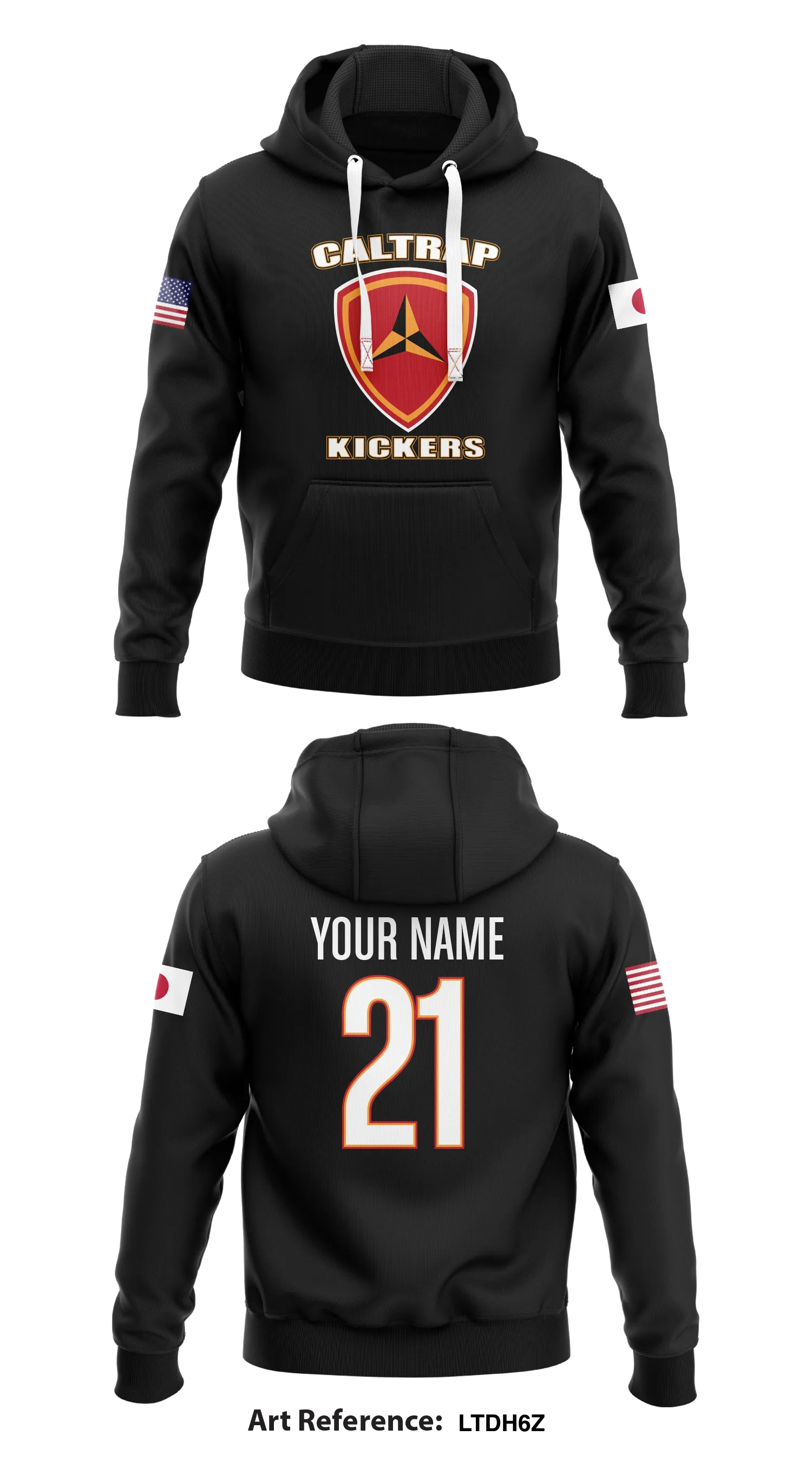 CALTRAP KICKERS  Store 1  Core Men's Hooded Performance Sweatshirt - LtdH6Z