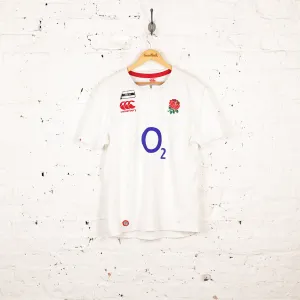 Canterbury England 2016 Home Rugby Shirt - White - L