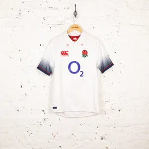 Canterbury England 2017 Home Rugby Shirt - White - M