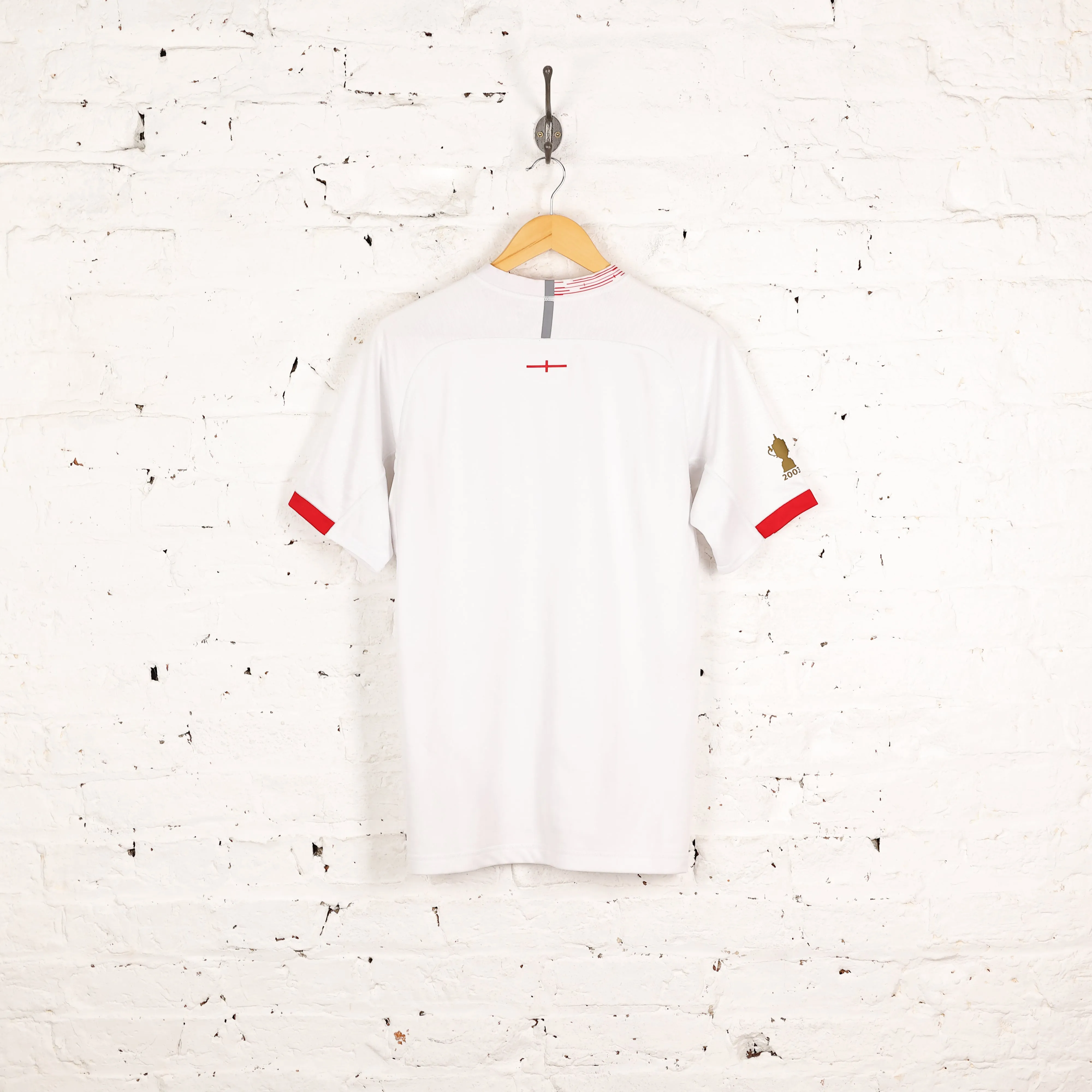 Canterbury England 2019 World Cup Home Rugby Shirt - White - S