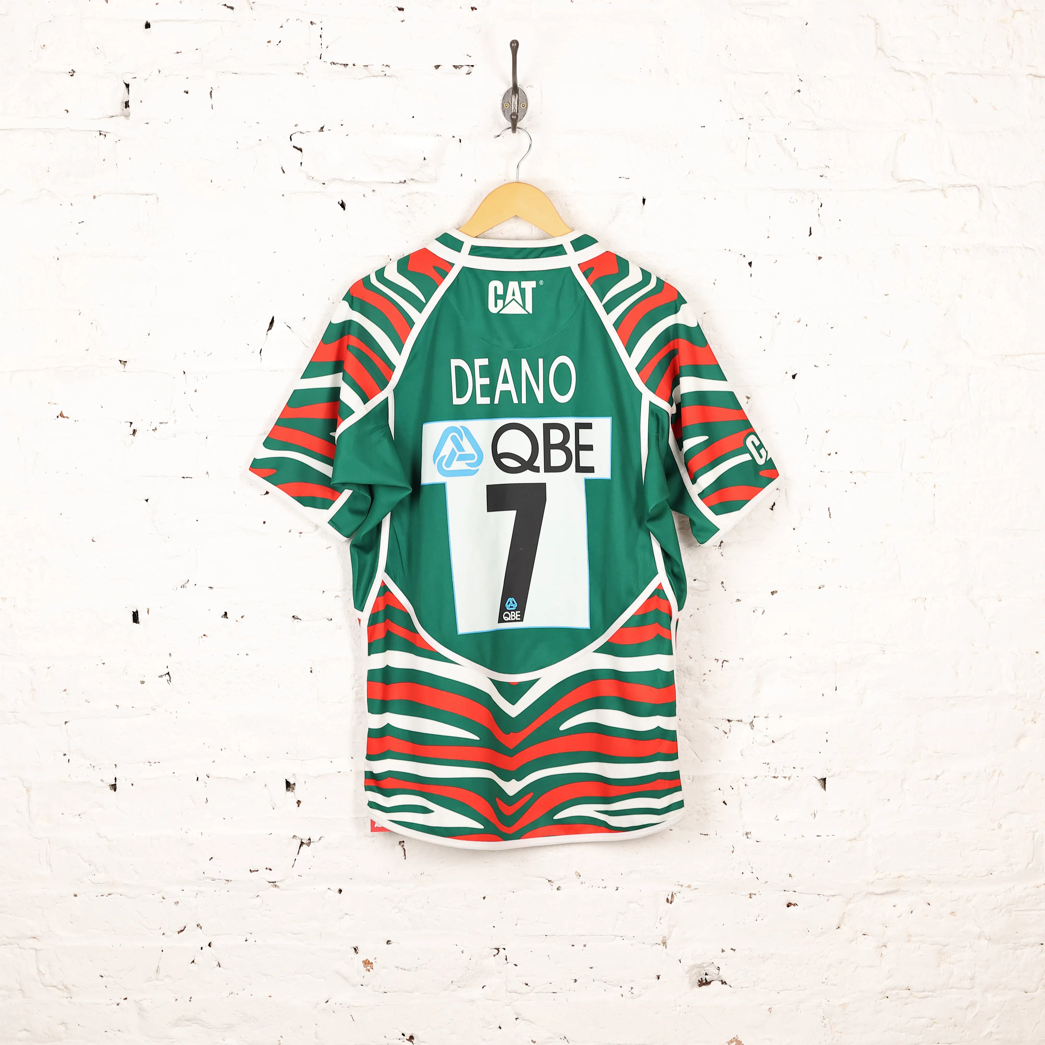 Canterbury Leicester Tigers 2012 Home Rugby Shirt - Green - L
