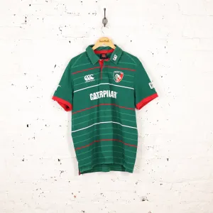 Canterbury Leicester Tigers 2014 Home Rugby Shirt - Green - XL