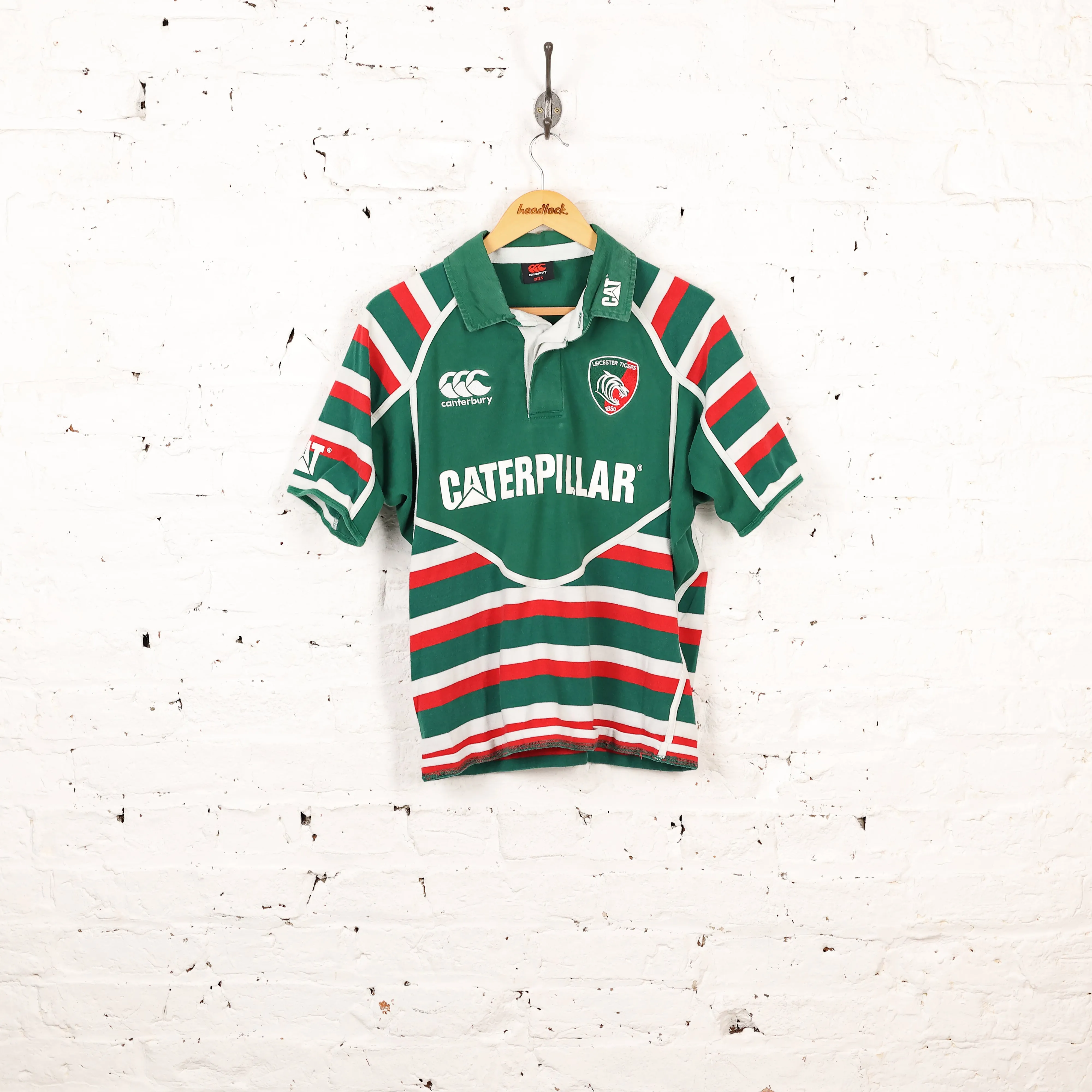 Canterbury Leicester Tigers Rugby Shirt - Green - S
