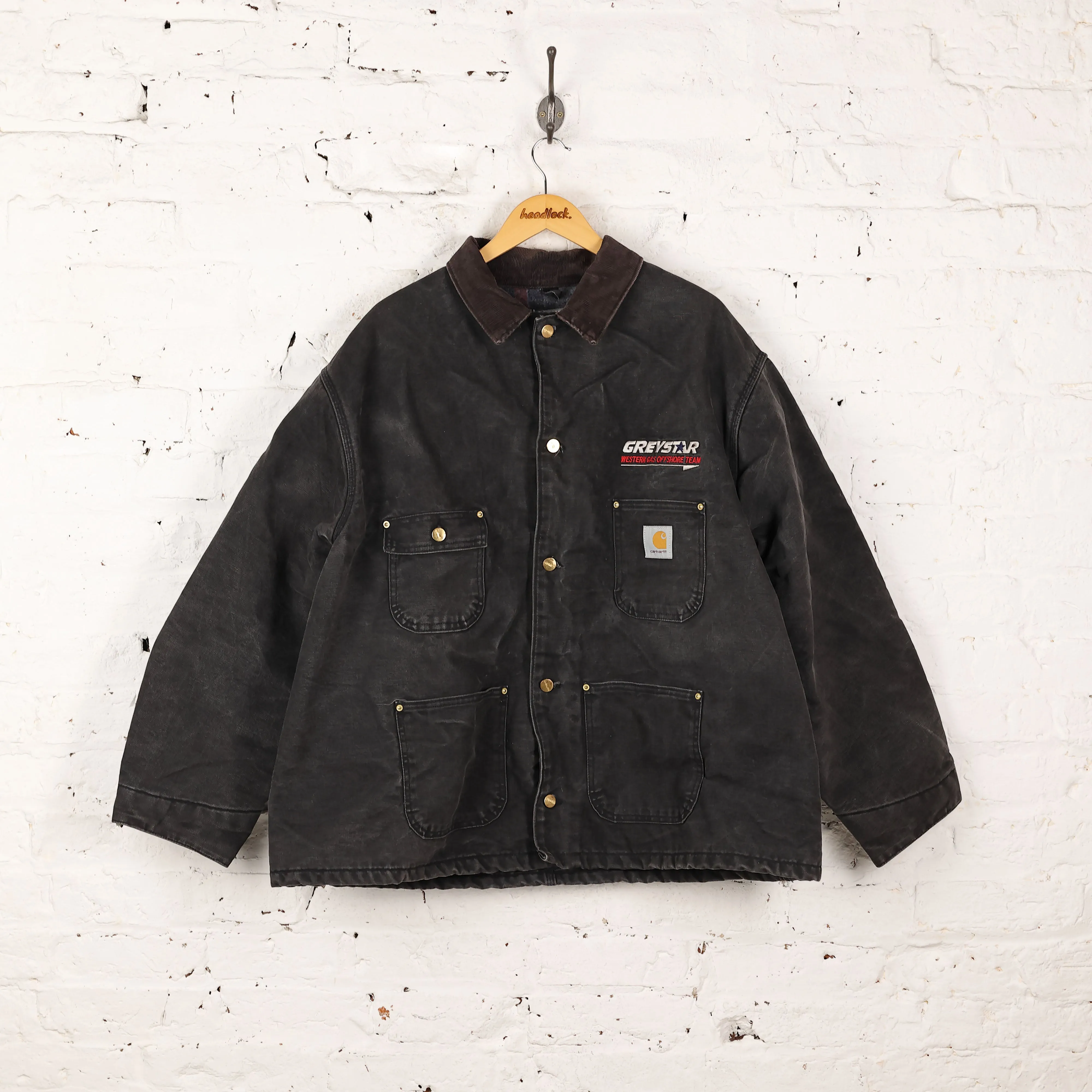 Carhartt Chore Work Jacket - Black - XXL
