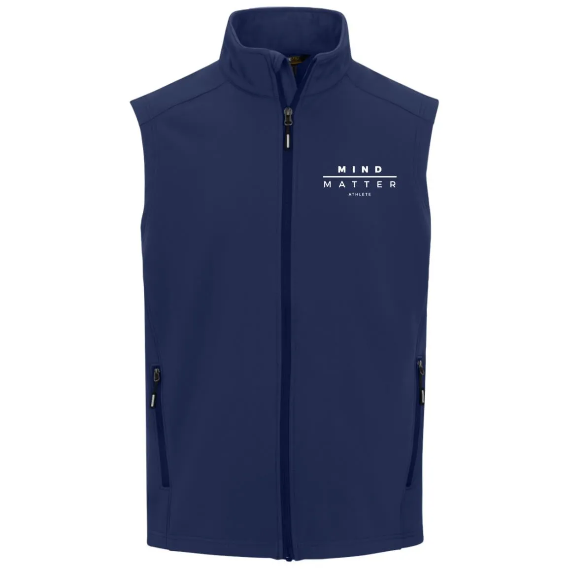 CE701 Core 365 Mens Cruise Two-Layer Fleece Bonded Soft Shell Vest