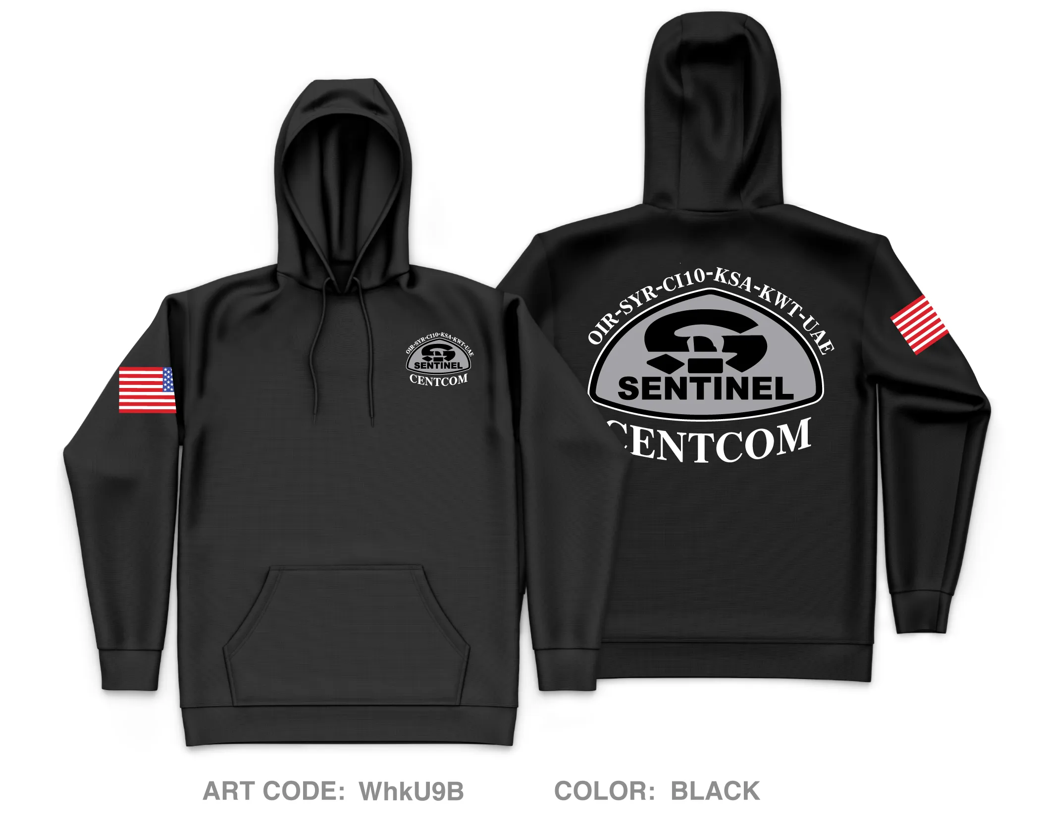 Centcom Sentinel Core Men's Hooded Performance Sweatshirt - WhkU9B