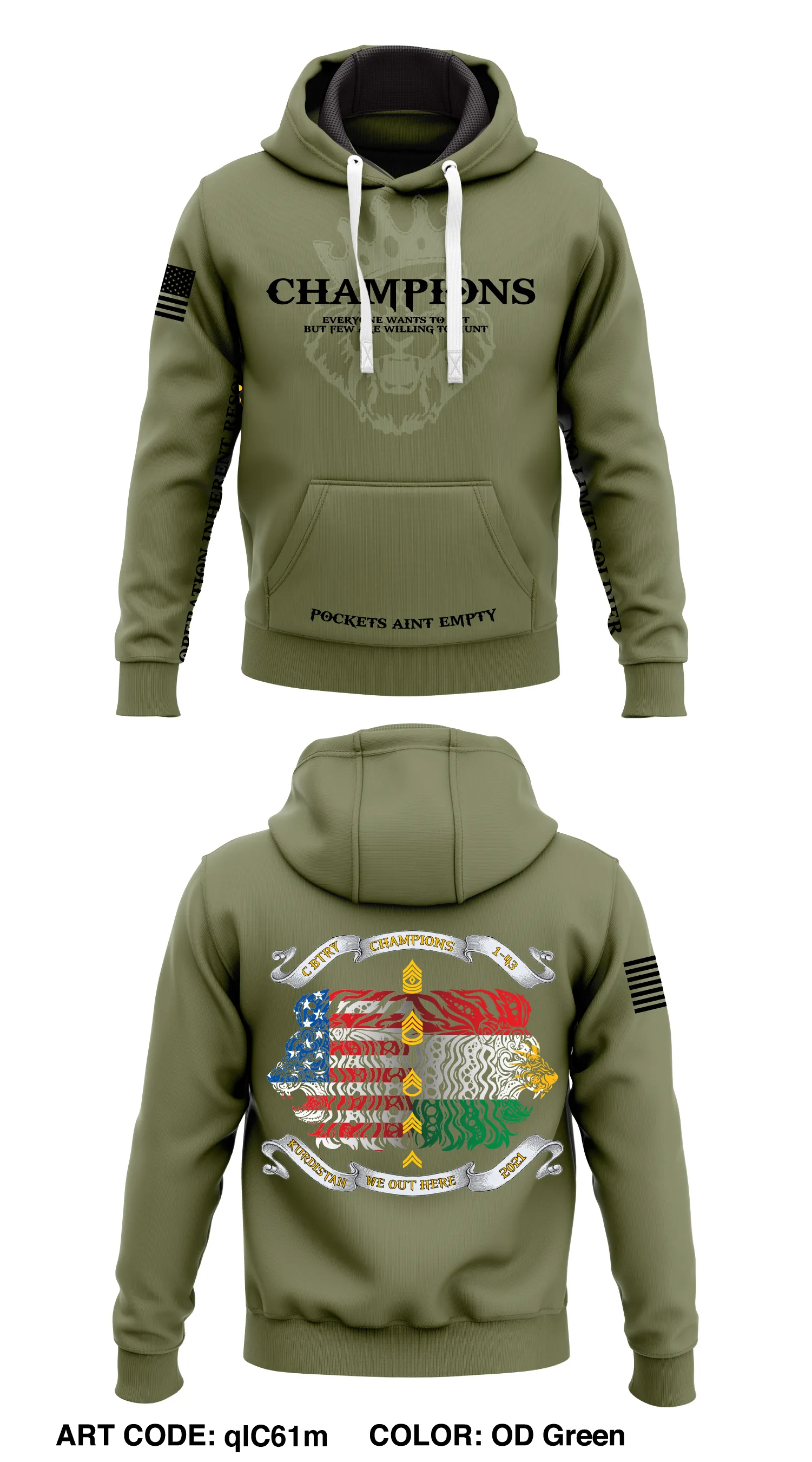 Champions NCO  Core Men's Hooded Performance Sweatshirt - qlC61m