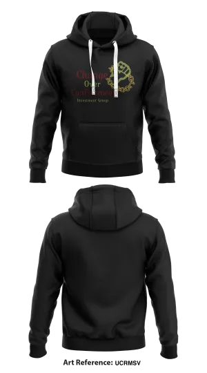 Change Over Confinement Store 1  Core Men's Hooded Performance Sweatshirt - UcrMsv