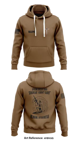 Charlie Troop, 3-71 CAV  Store 1  Core Men's Hooded Performance Sweatshirt - AYBVug