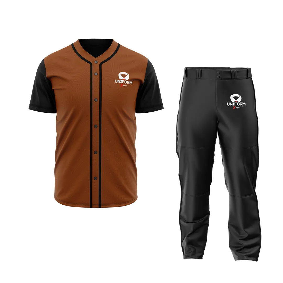Classic Baseball Uniform Kit | Authentic Jerseys & Pants for Teams