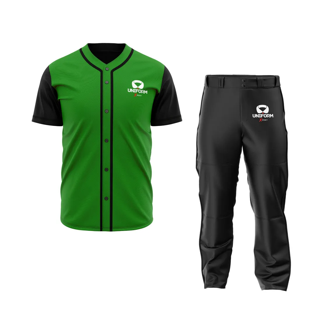 Classic Baseball Uniform Kit | Authentic Jerseys & Pants for Teams