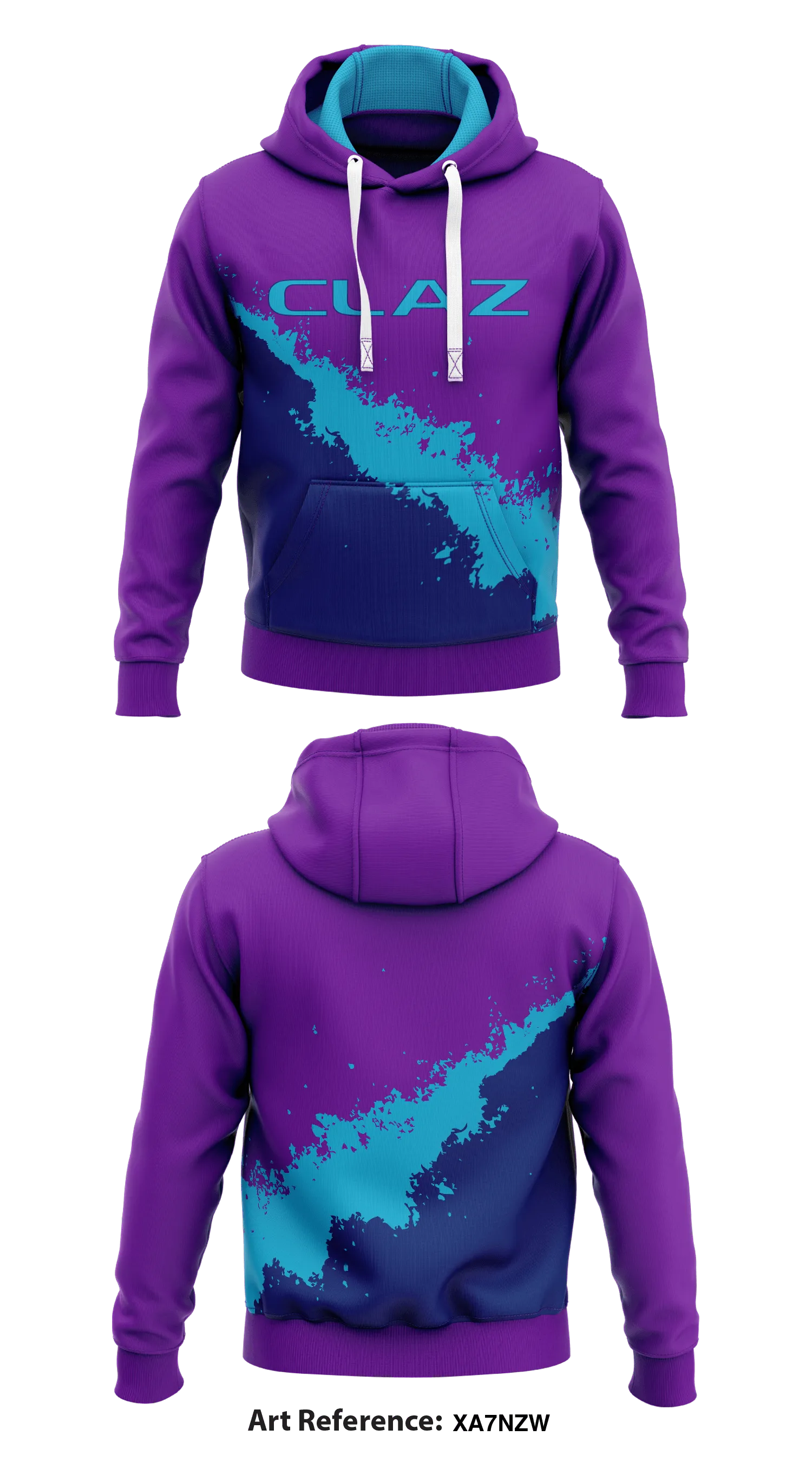 Claz Store 1  Core Men's Hooded Performance Sweatshirt - xa7nZW