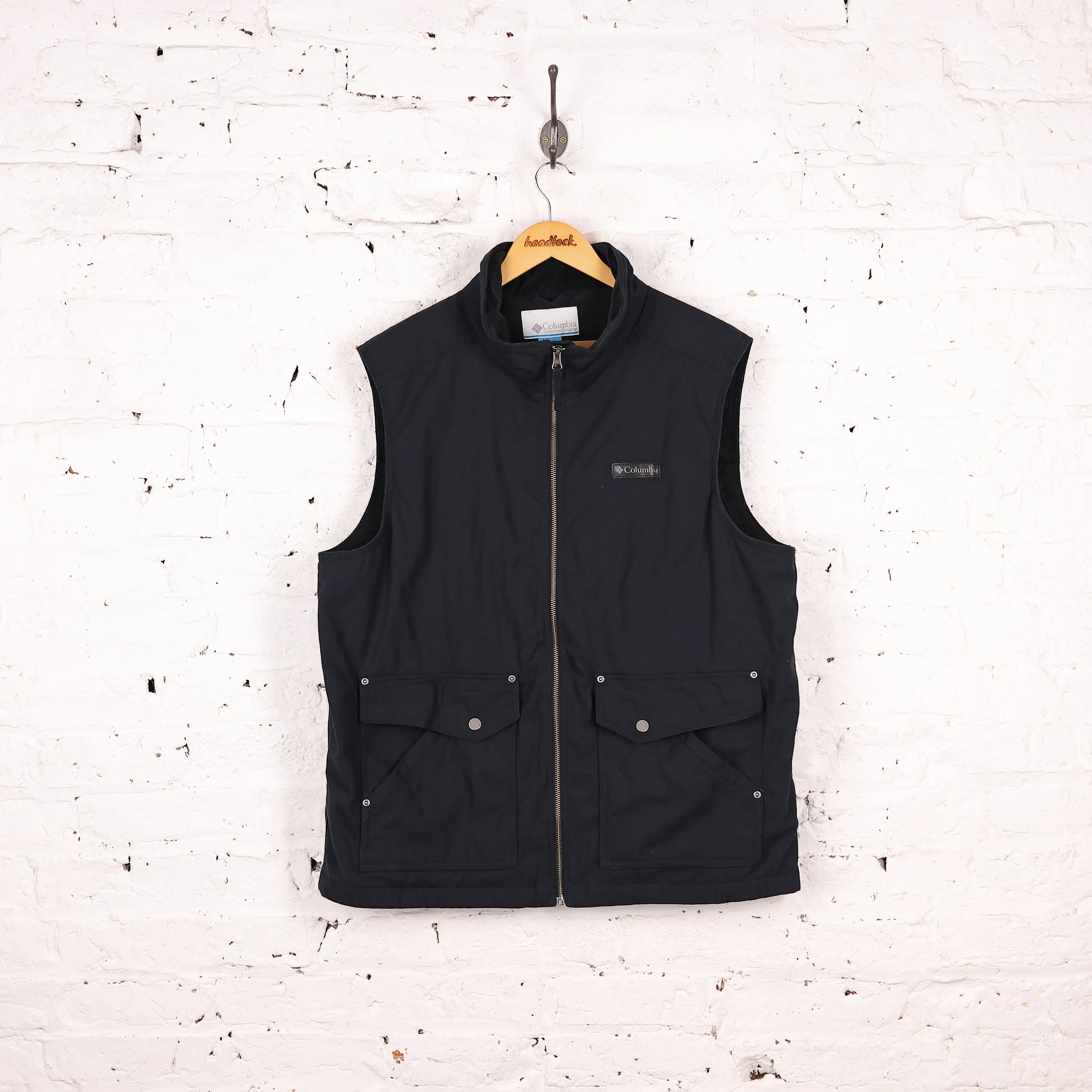 Columbia Canvas Jacket Gilet - Black - L
