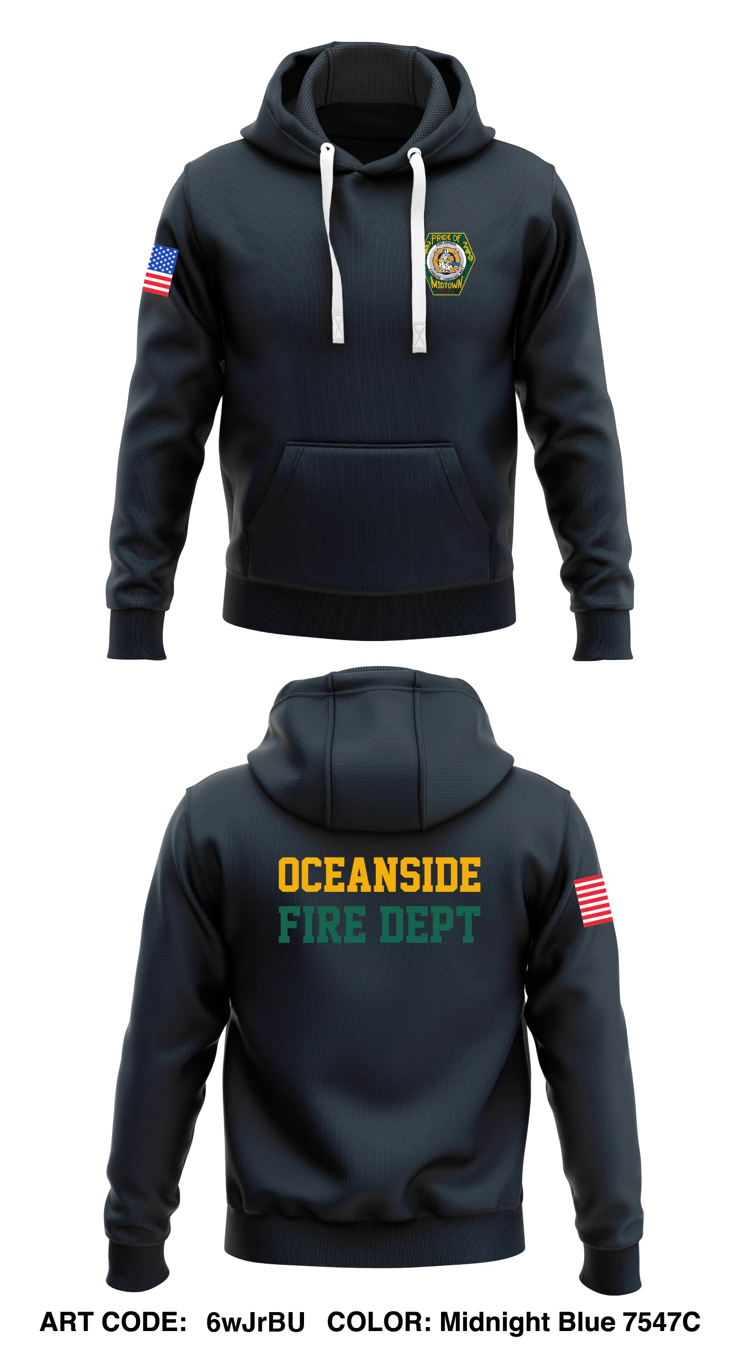 Columbia Engine Company #1 Store 1  Core Men's Hooded Performance Sweatshirt - 6wJrBU