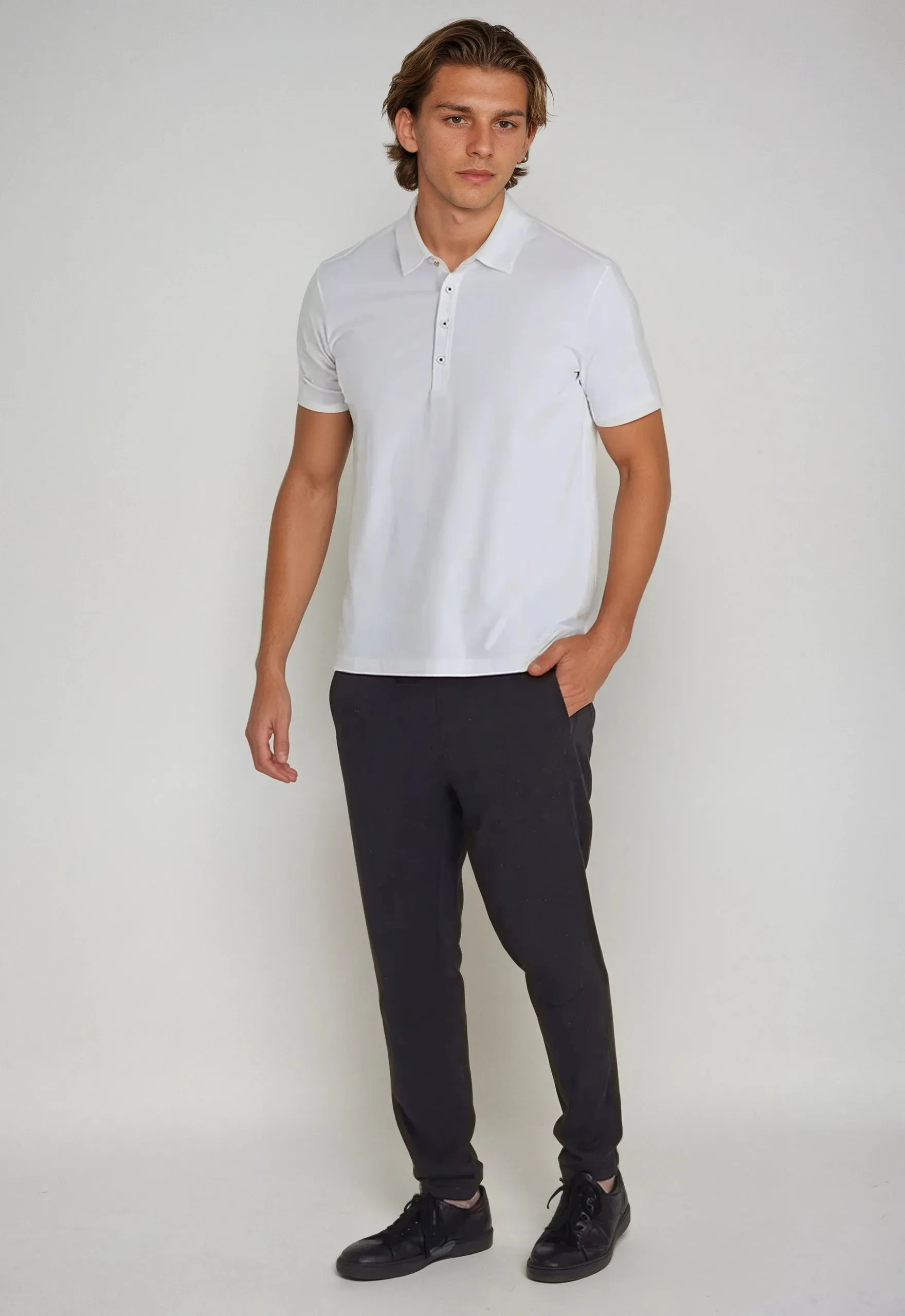 Coolest Polo Tech Shirt White
