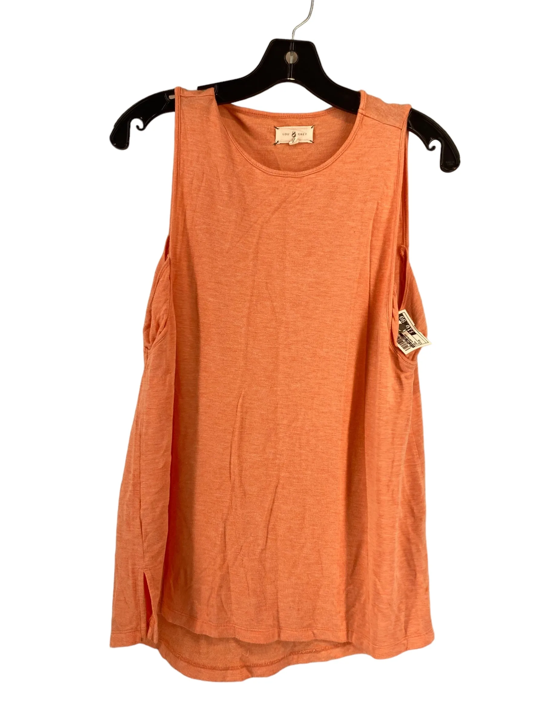 Coral Top Sleeveless Lou And Grey, Size M