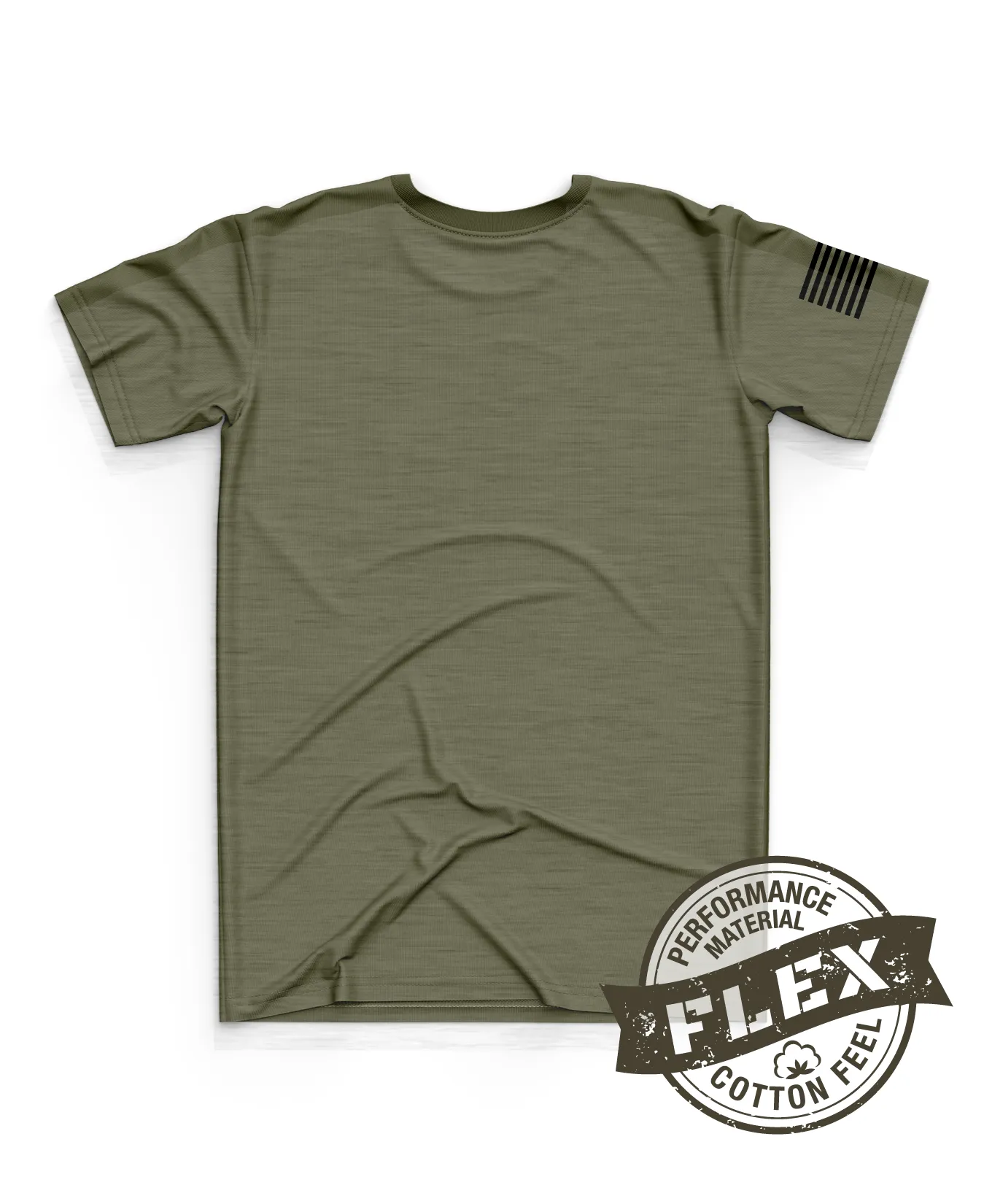 Core Men's SS Flex Performance Tee - Original - OD/Black