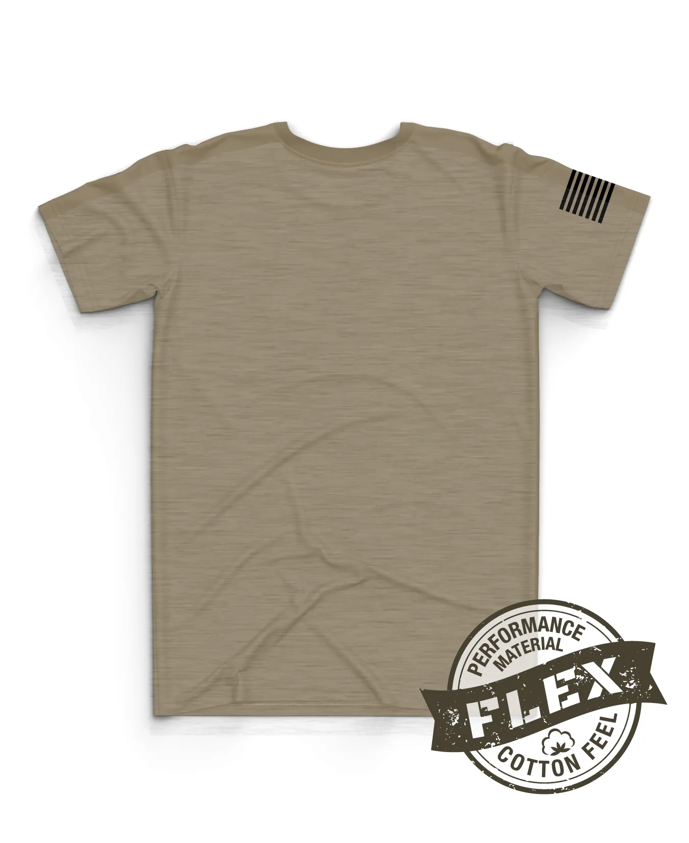 Core Men's SS Flex Performance Tee - Original - Tan499/Black