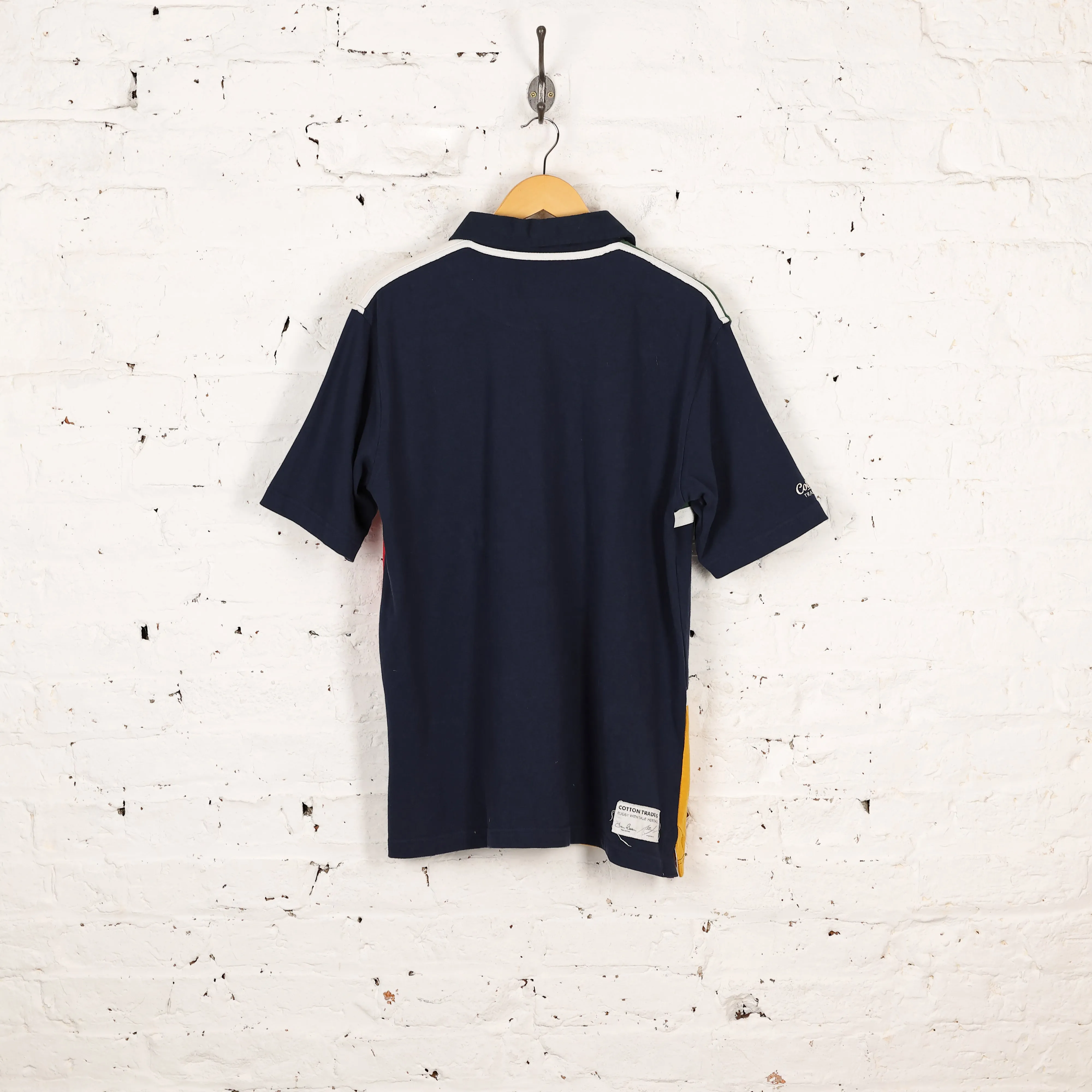 Cotton Traders International Rugby Shirt - Blue - L
