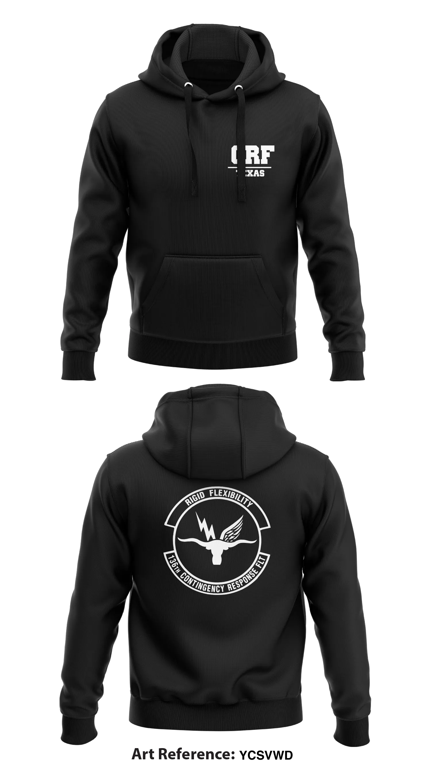 C.R.F  Core Men's Hooded Performance Sweatshirt - YCSVwd