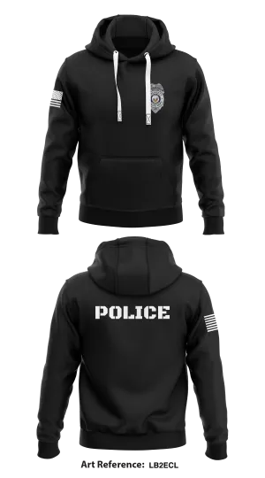 Crossett PD Store 1  Core Men's Hooded Performance Sweatshirt - Lb2eCL