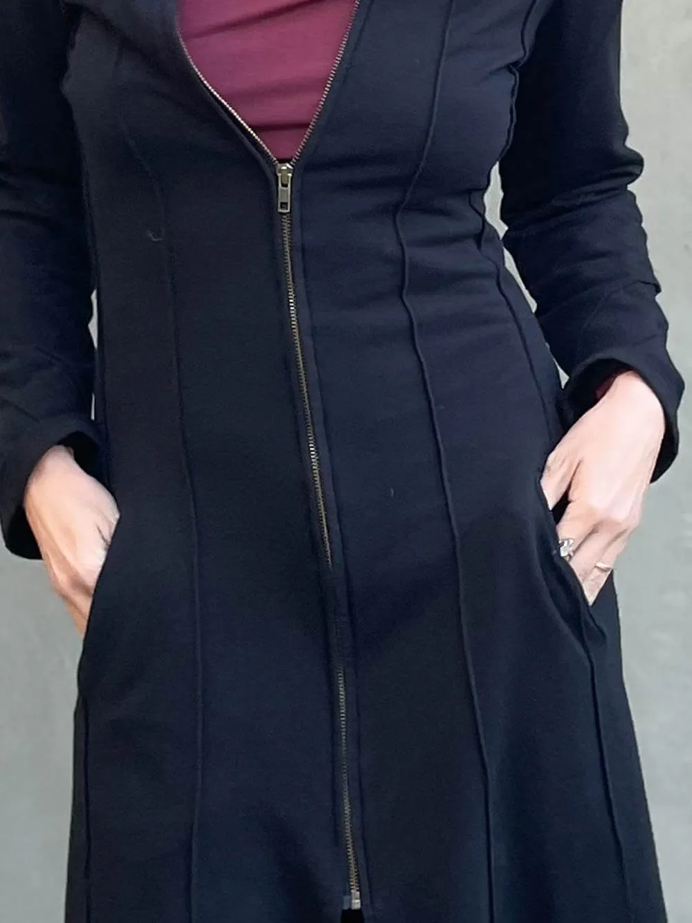 CU Bamboo Fleece Midi Jacket