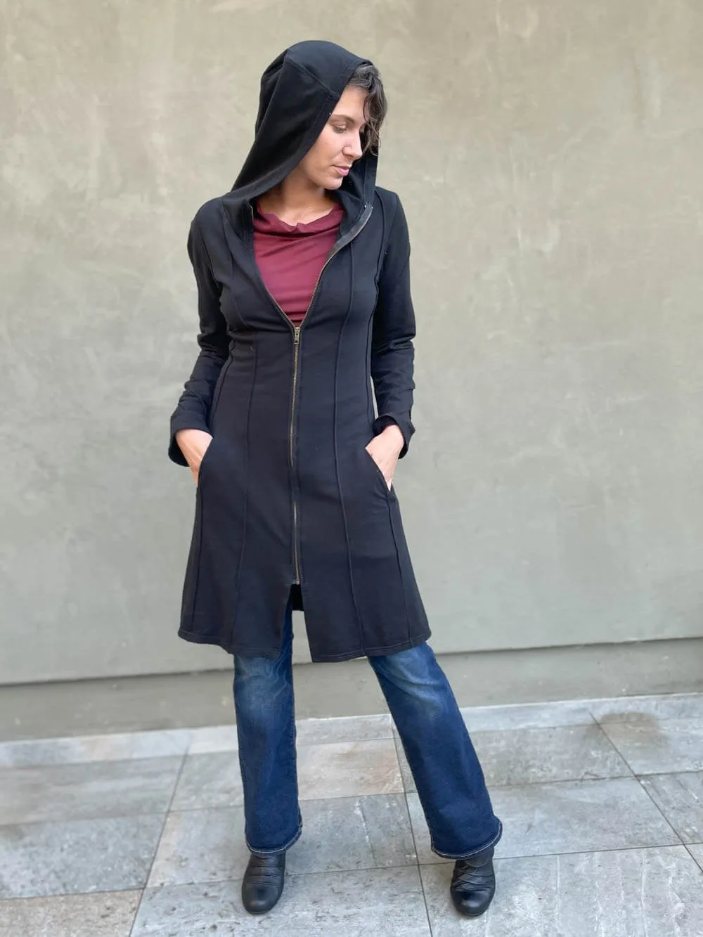 CU Bamboo Fleece Midi Jacket