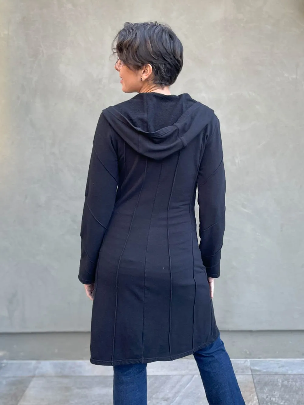 CU Bamboo Fleece Midi Jacket