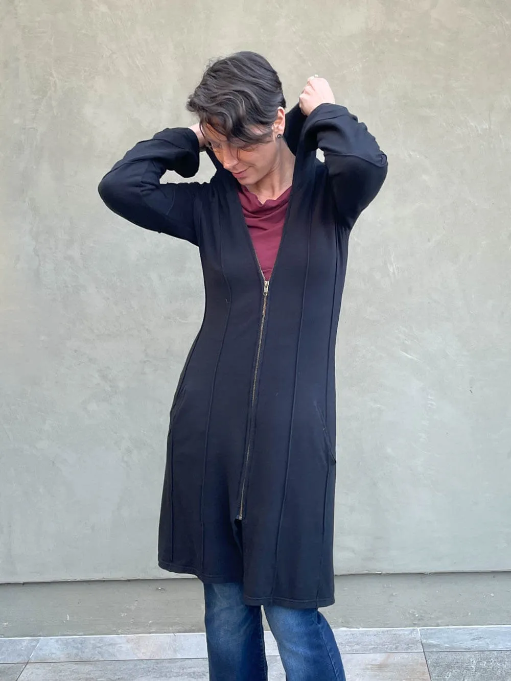 CU Bamboo Fleece Midi Jacket