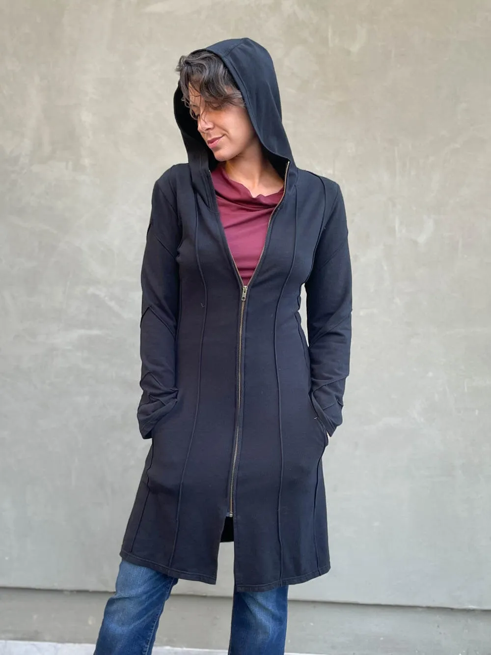 CU Bamboo Fleece Midi Jacket