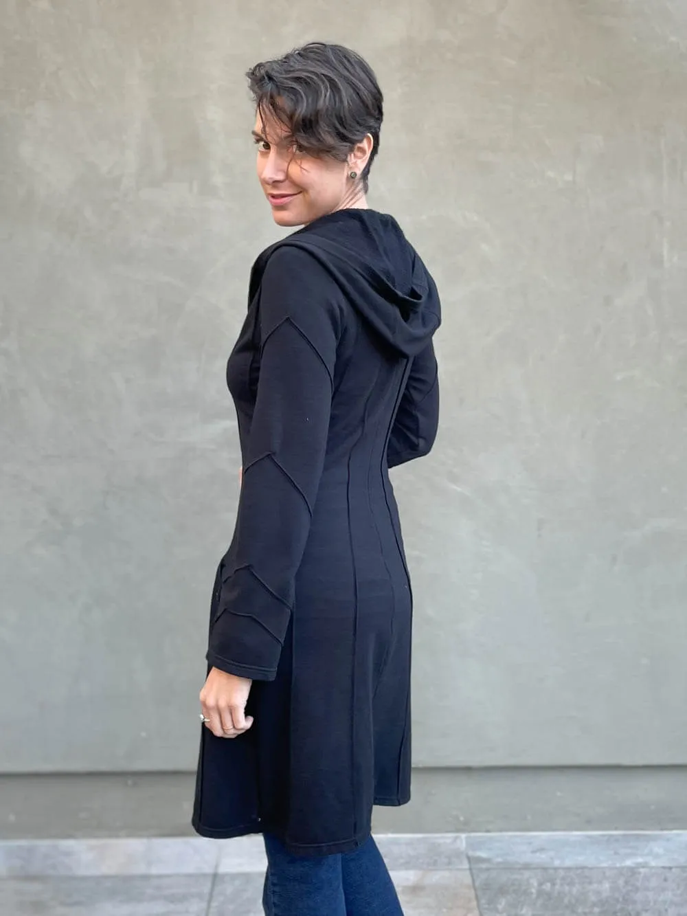 CU Bamboo Fleece Midi Jacket