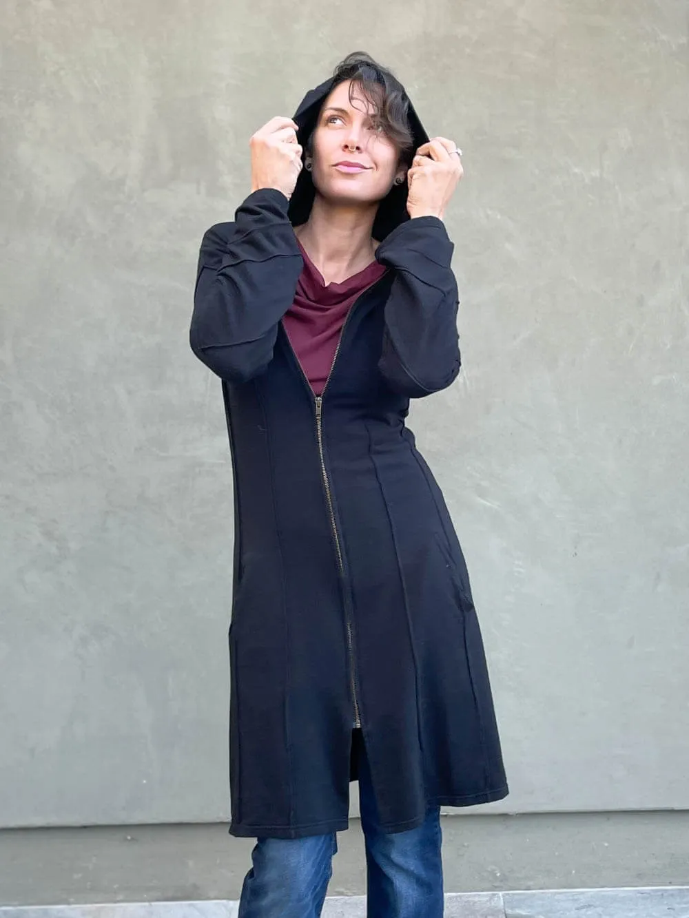 CU Bamboo Fleece Midi Jacket