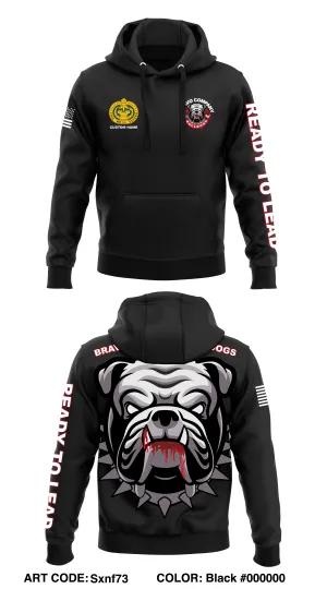CUSTOM 266th QM  Core Men's Hooded Performance Sweatshirt - Sxnf73
