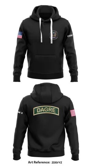 CUSTOM 27th Special Operations Security Forces Squadron, DAGRE section Store 1  Core Men's Hooded Performance Sweatshirt - ZdSVYZ