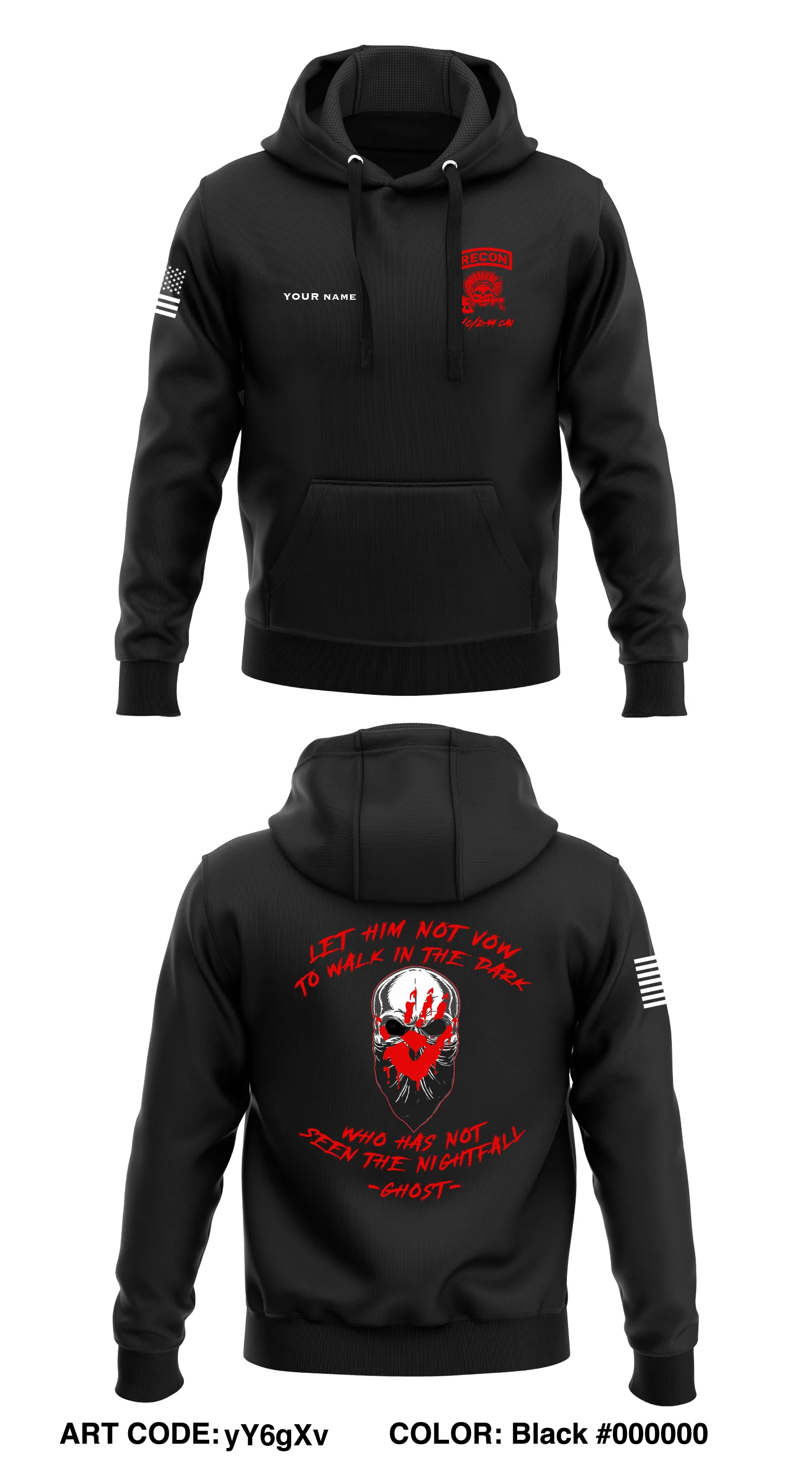 CUSTOM - 2/C/2-14 CAV, 2IBCT, 25ID Store 1  Core Men's Hooded Performance Sweatshirt - yY6gXv