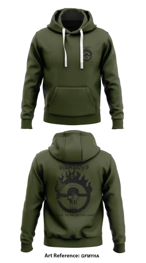 D 4-31 Warboys Store 1  Core Men's Hooded Performance Sweatshirt - gfMYha