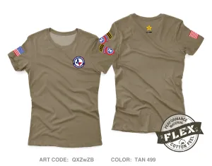 Dallas Fort Worth Recruiting Battalion Women's SS Flex Performance Tee - QXZwZB
