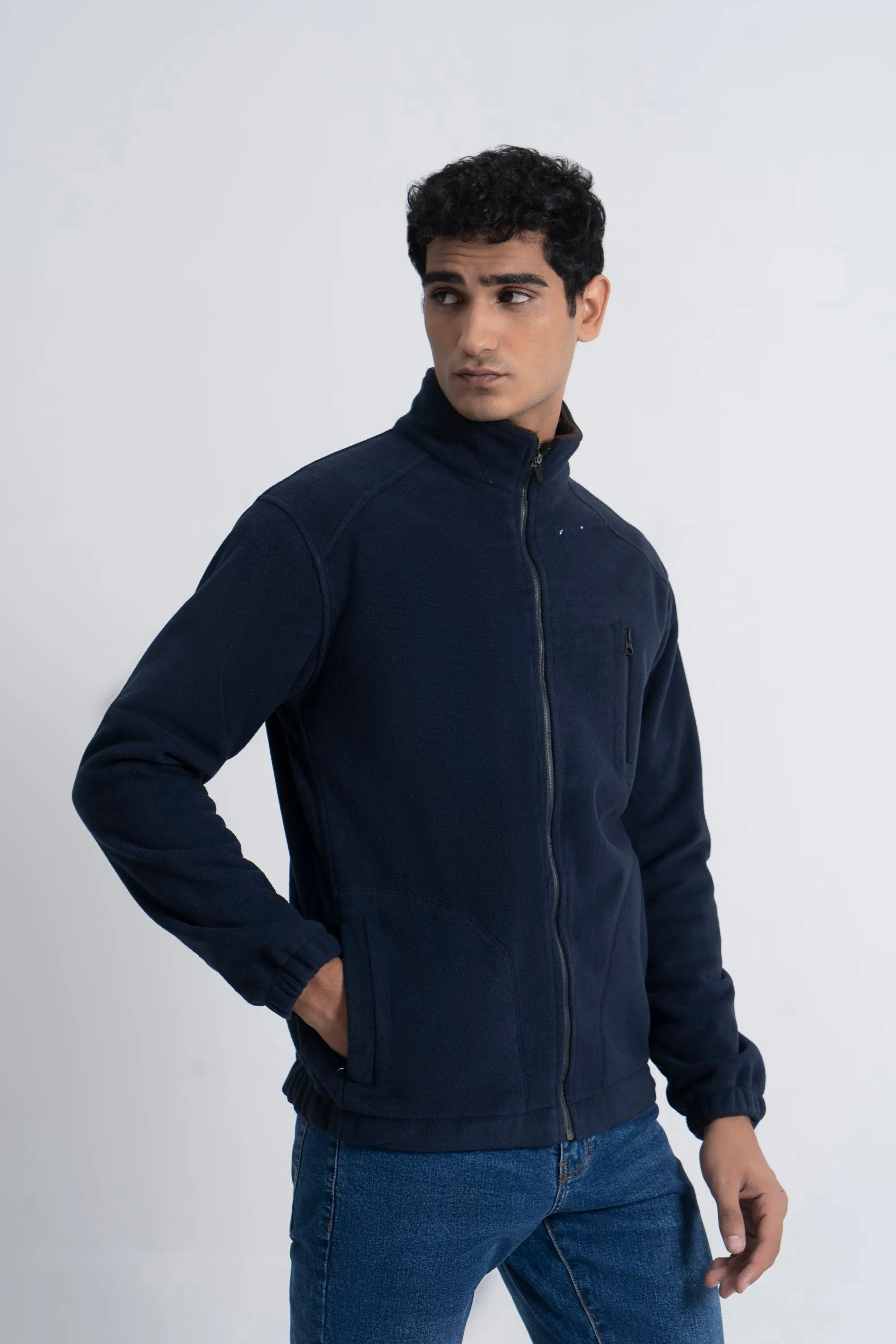 Dark Navy Gents Jacket