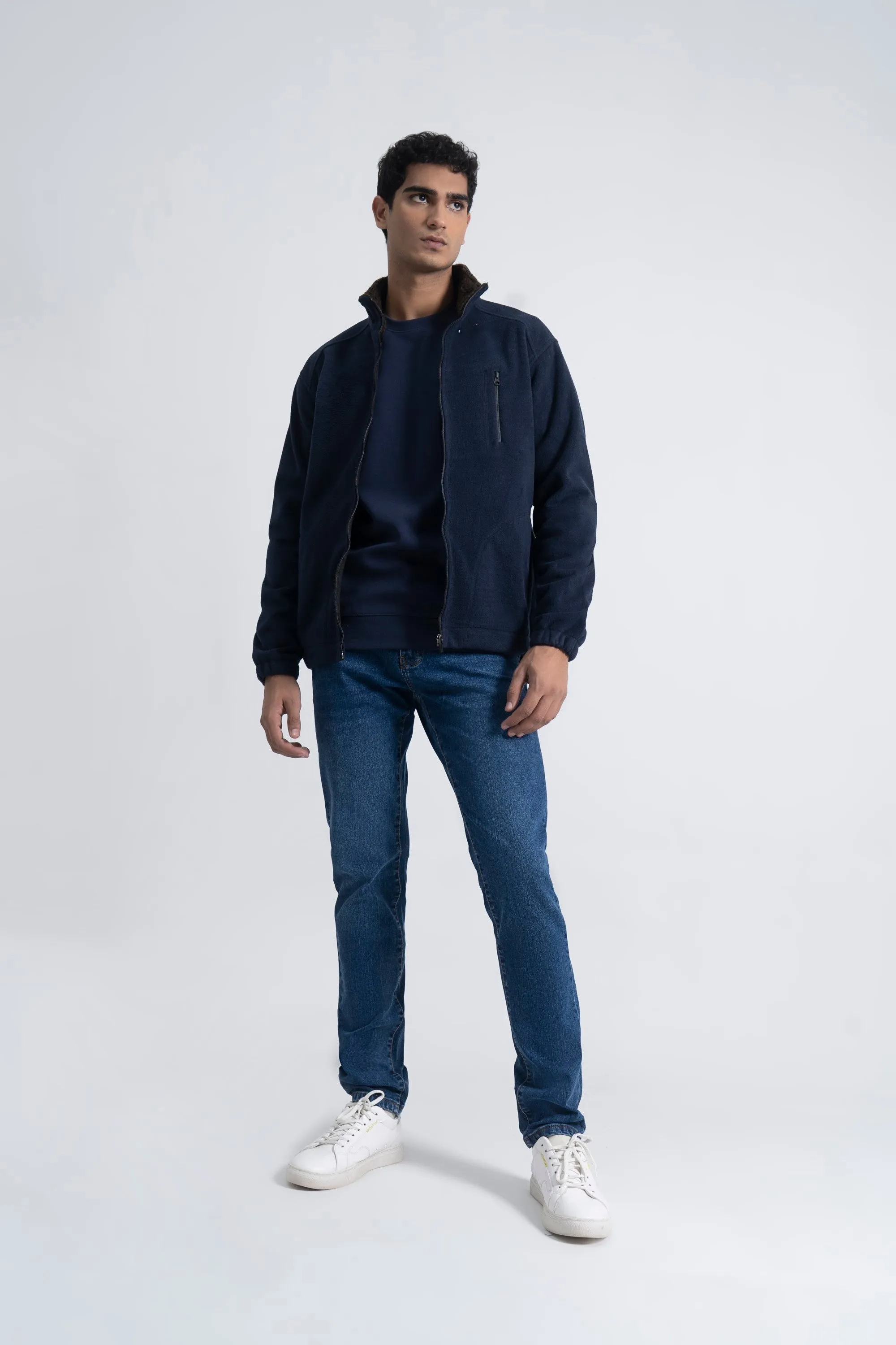 Dark Navy Gents Jacket