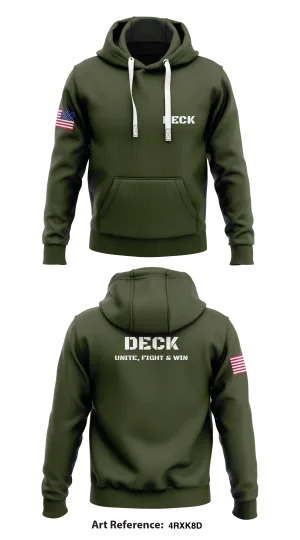 Deck Store 1  Core Men's Hooded Performance Sweatshirt - 4rxk8d